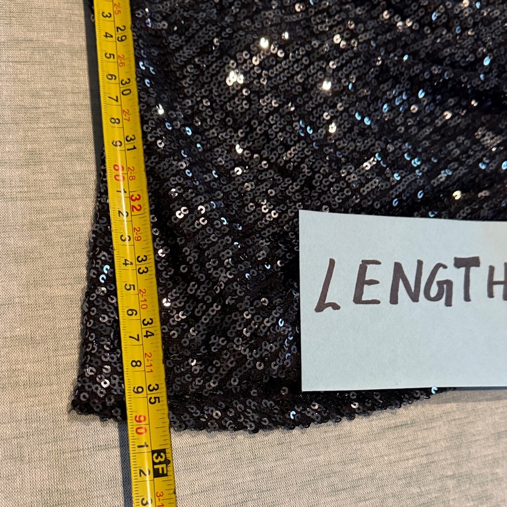Free People Shimmering Black Sequin Dress - Picture 8 of 16
